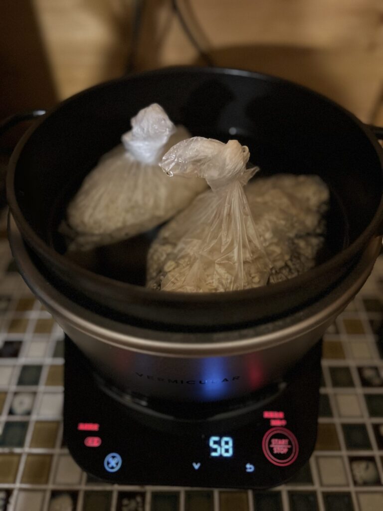 炊飯器で発酵
バーミキュラ
オートミール麹
甘酒